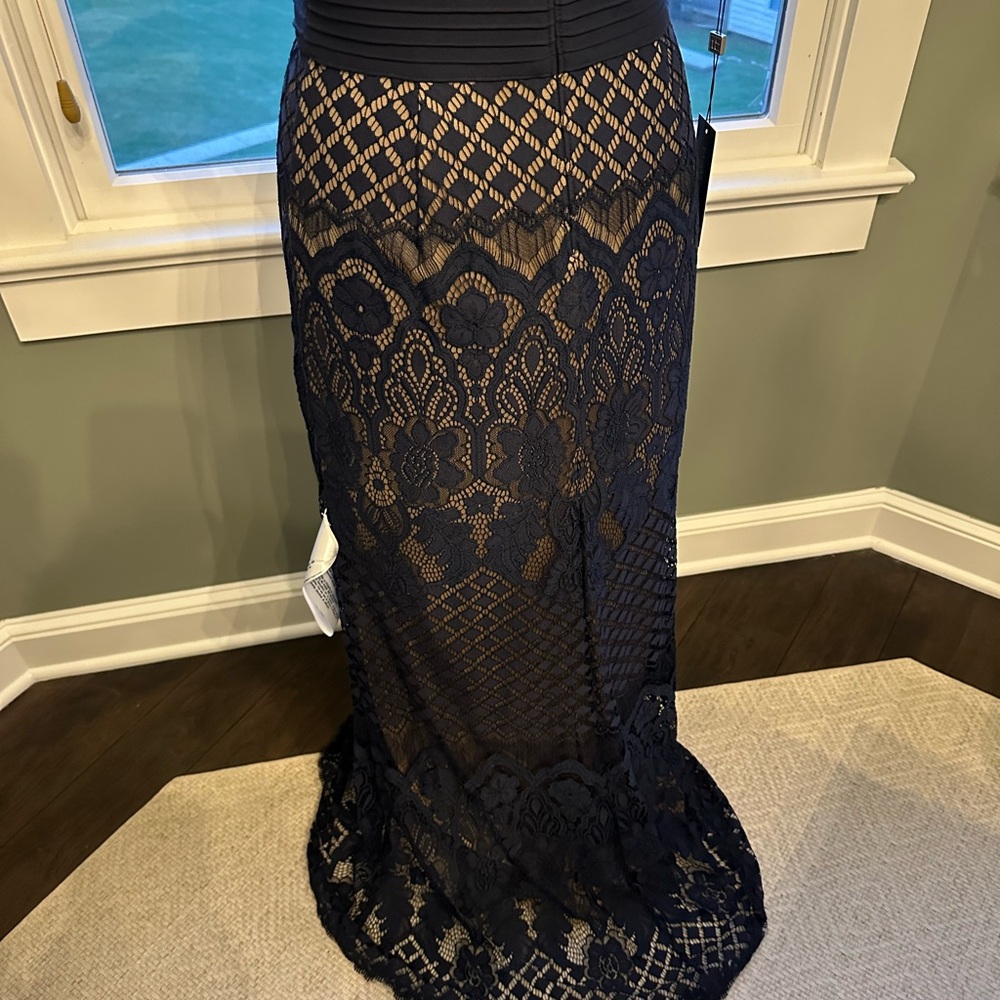 Tadashi Shoji Midnight Lace Dress - Picture 3 of 4